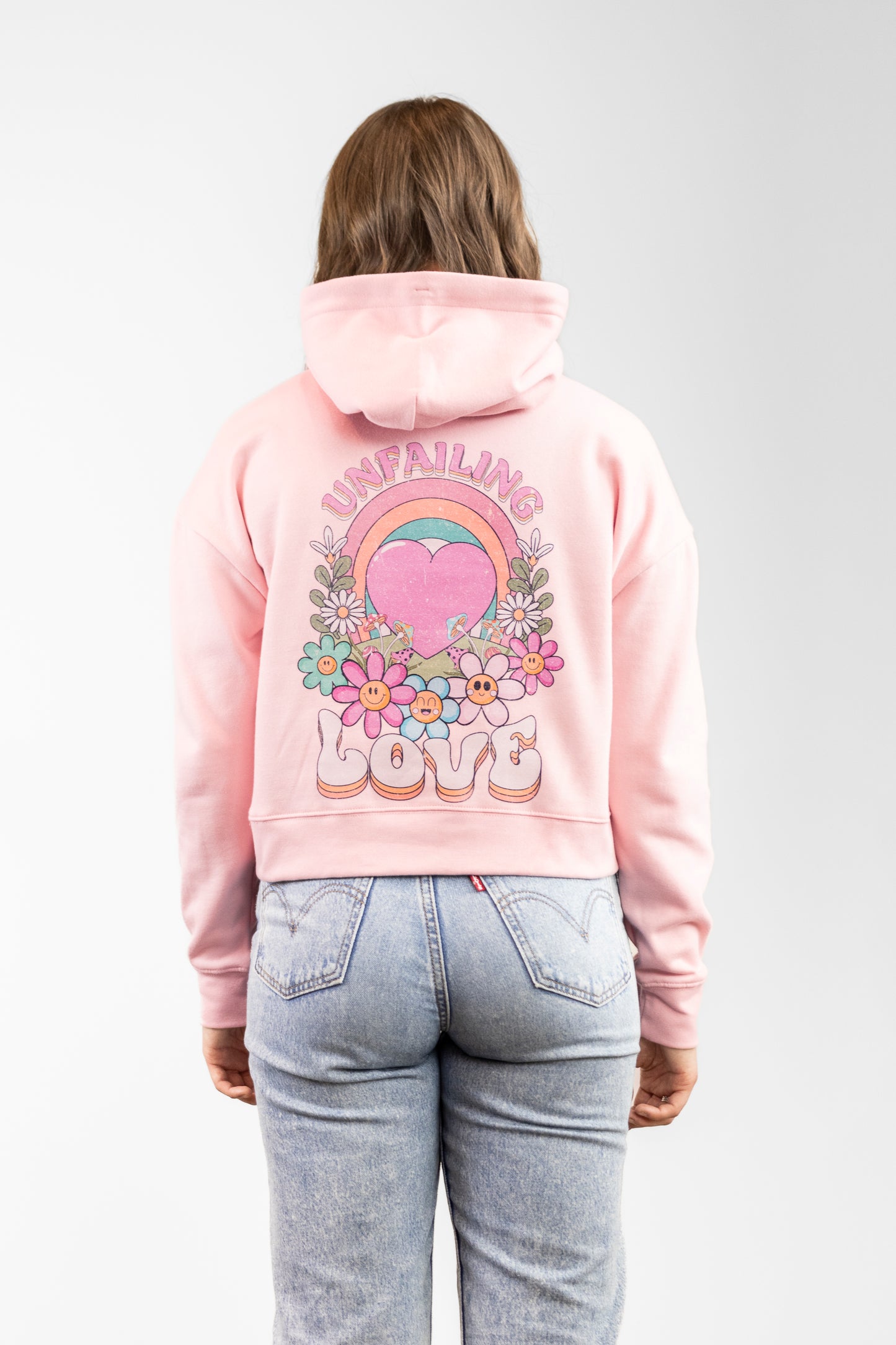 Unfailing Love Ultra Hoodie in Cotton Candy Pink