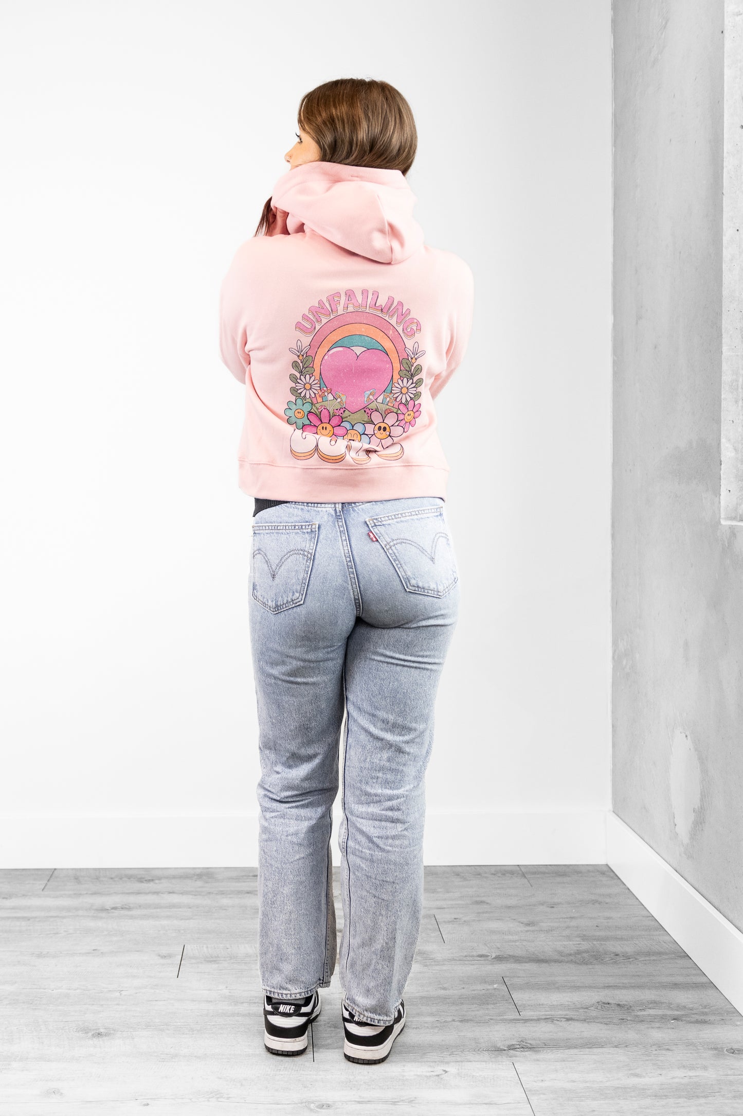 Unfailing Love Ultra Hoodie in Cotton Candy Pink