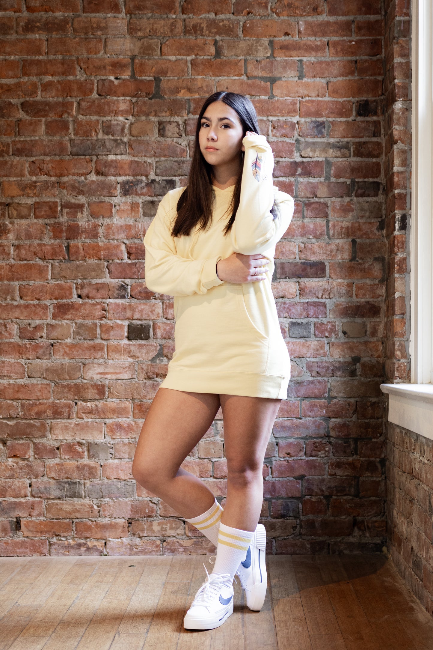 More Reasons Comfort Hoodie in Butter Yellow