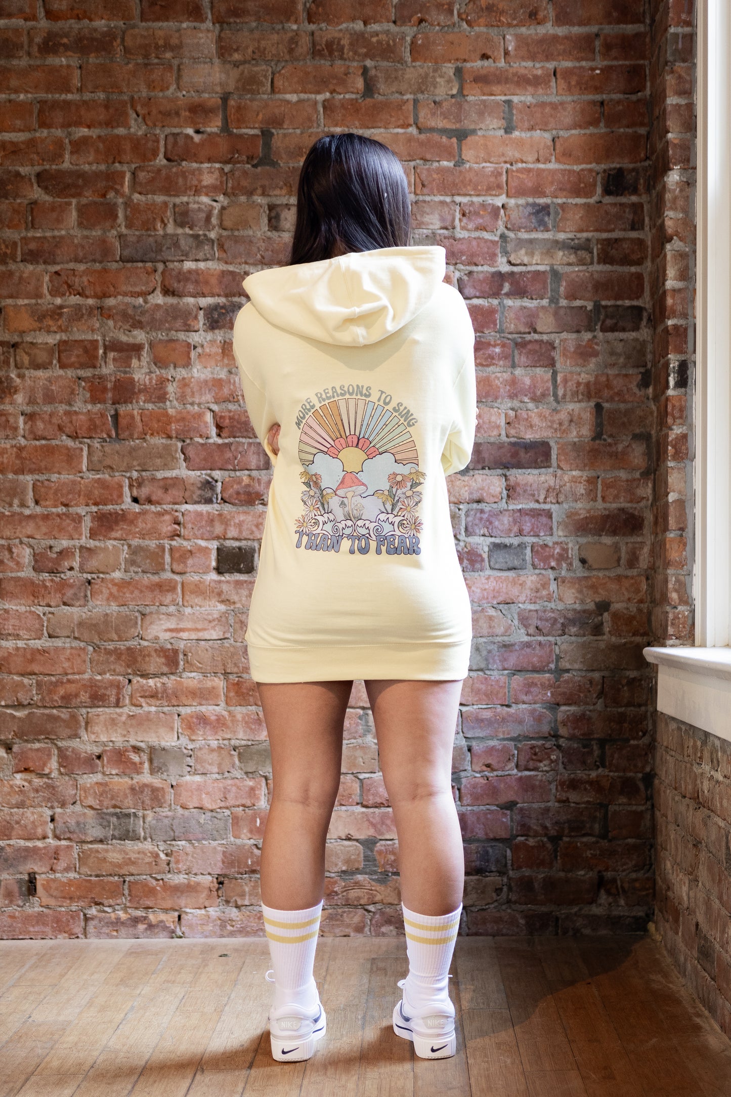 More Reasons Comfort Hoodie in Butter Yellow