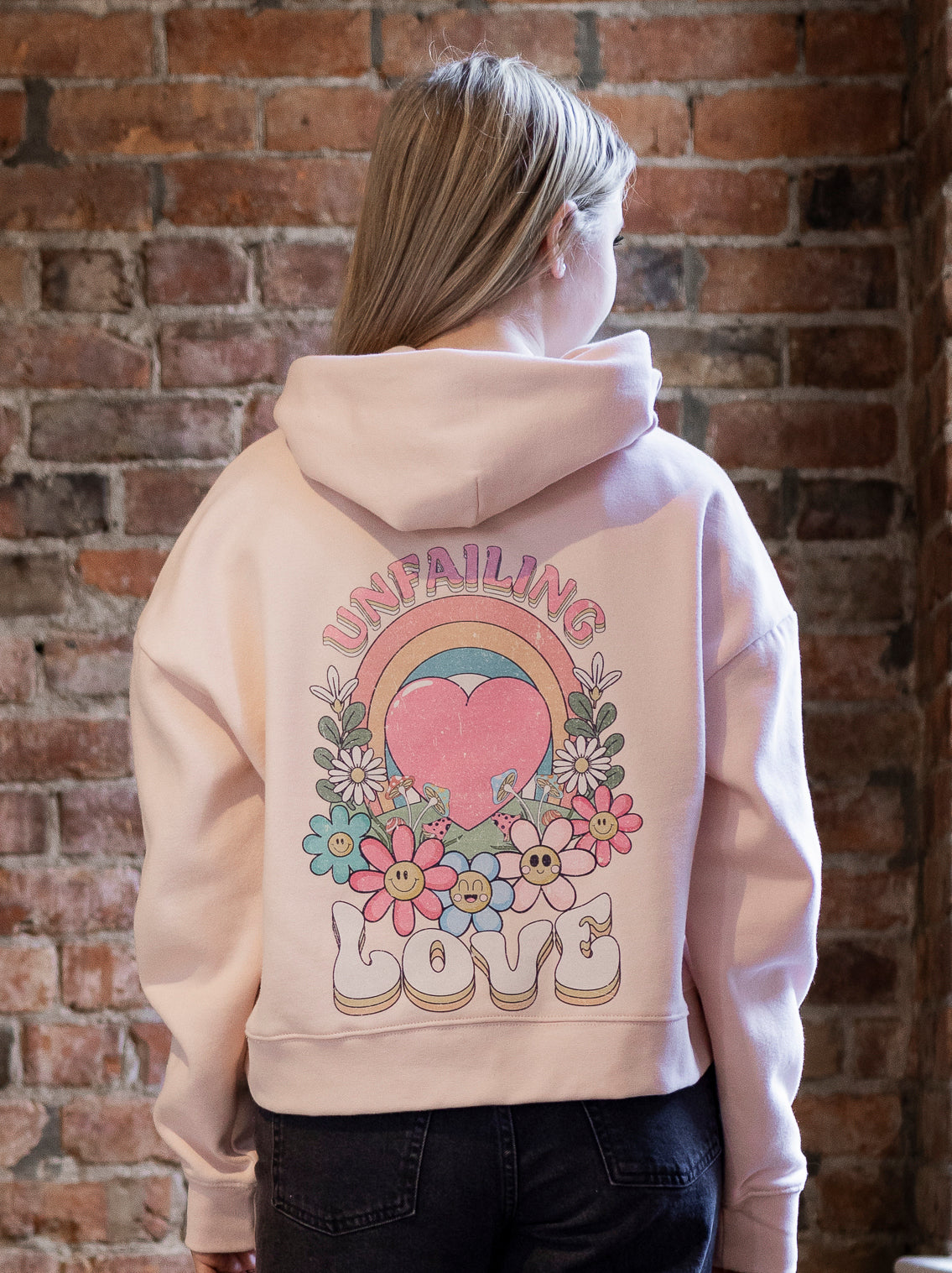 Unfailing Love Ultra Hoodie in Cotton Candy Pink